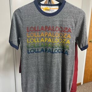 Aviator Nation Multicolor Lollapalooza 2017 Tee